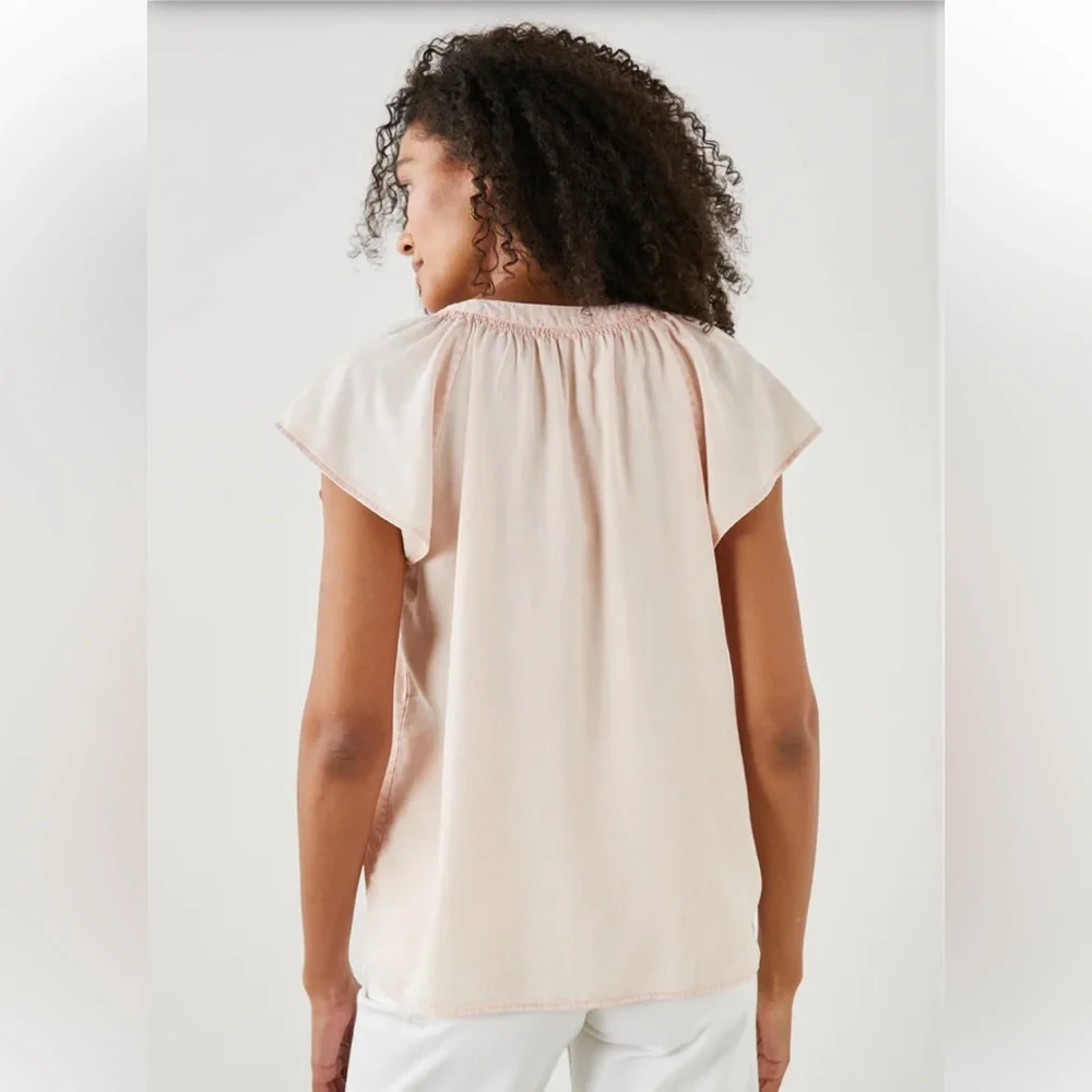 NWOT Rails Alena Split-Neck Top - Picture 4 of 11